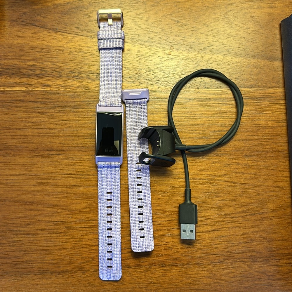 Fitbit Charge 3 Special Edition Activity Tracker Lavender/ Rose watch